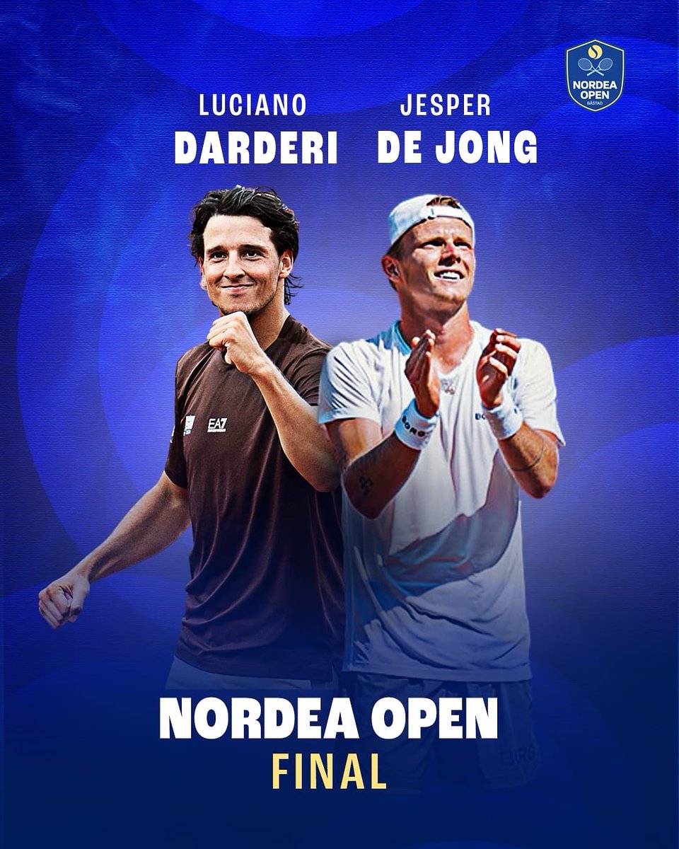 🏆 Tomorrow we will crown a new champion in Båstad. 

Pick your winner, 🇮🇹 or 🇳🇱?

#nordeaopen #båstad #tennis #atp