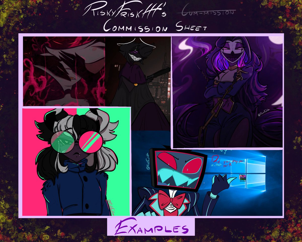 RiskyFriskHH's tweet image. COMMISSION SHEET UP
If you're interested you know where to contact me! ^^
-
-
-
#hazbinhotel #HazbinHotelFanart #commissionsopen #commissionsheet #angeldust #Alastor