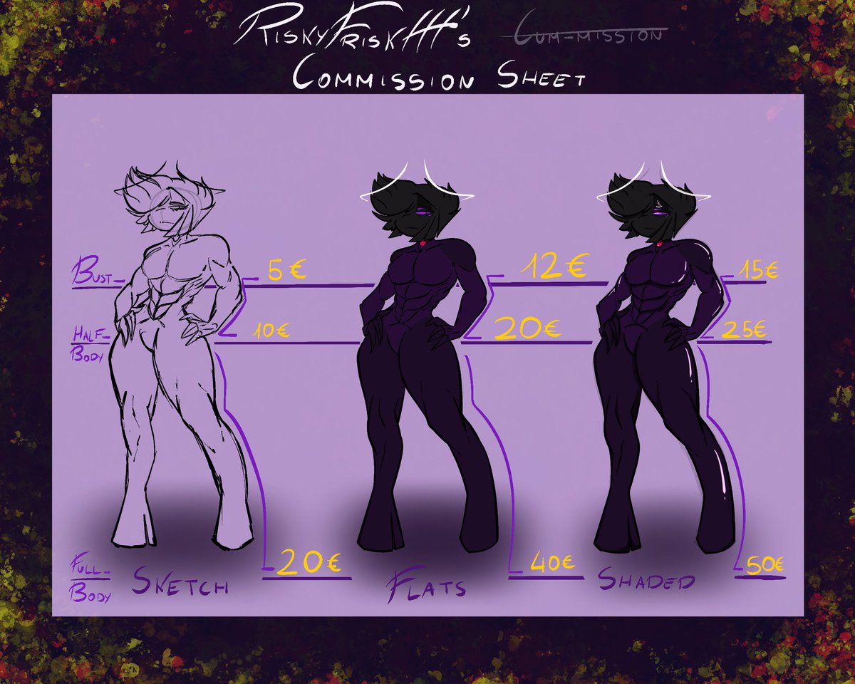 RiskyFriskHH's tweet image. COMMISSION SHEET UP
If you're interested you know where to contact me! ^^
-
-
-
#hazbinhotel #HazbinHotelFanart #commissionsopen #commissionsheet #angeldust #Alastor