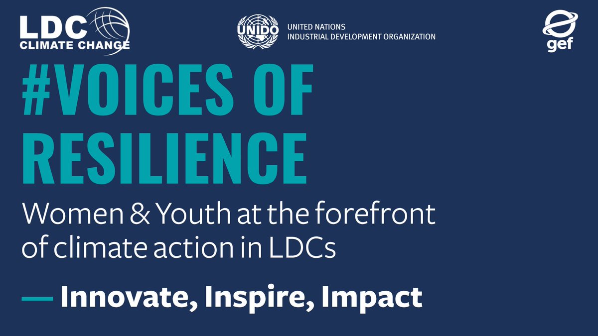 #EventAlert

Join the conversation as we celebrate women and youth leadership in climate action within Least Developed Countries (LDCs)

📅 Webinar: Voices of Resilience 
🗓️ 23 July | 🕝 2:00–3:30 PM CEST 
🔗 Register here: bit.ly/4kFFbGu 
#LDCs #WomenInClimateAction