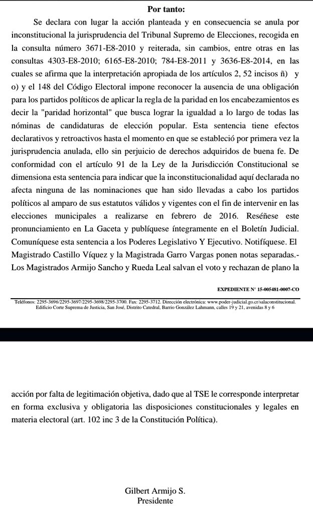 RosCasSol's tweet image. 📣 Si alguien conoce a la dirigencia @plncr en San Ramón, valdría la pena decirles que presenten un recurso de amparo contra la decisión del @TSECostaRica de dejarlos por fuera de la Asamblea Provincial de Alajuela, pues los derechos políticos son garantías reconocidas tanto en…