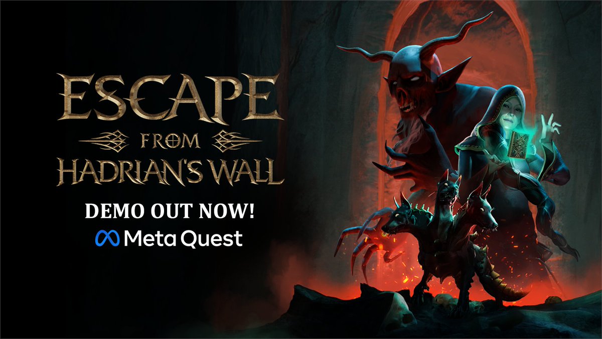 EscapeHadrians's tweet image. New DEMO is LIVE!🔥
The promise of freedom lies within your grasp. Solve intricate puzzles, brave elemental golems, and wield magical artefacts as you delve into an immersive fantasy world and unearth secrets lying beneath Hadrian’s Wall.
Play on Meta: bit.ly/EfHW_QuestDemo…