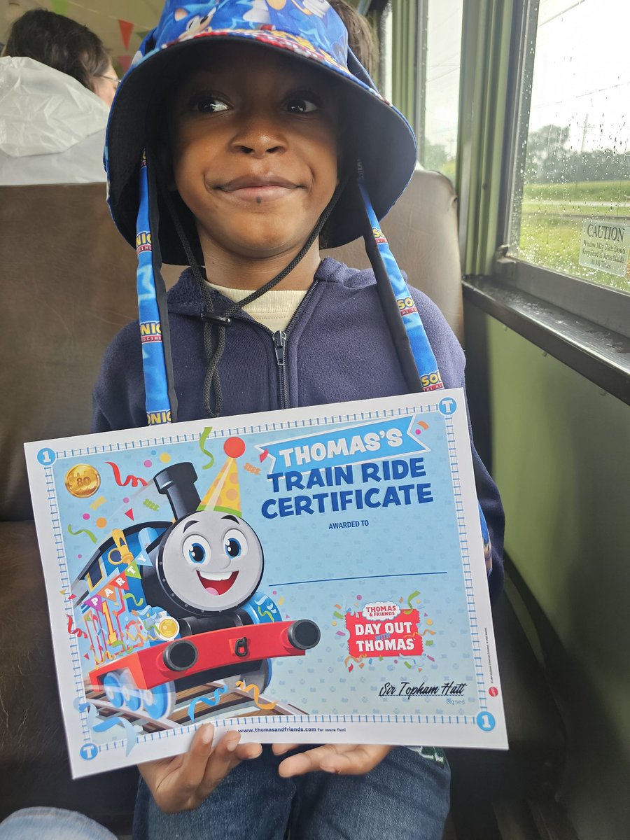 LavontSr's tweet image. Kingcarter is the biggest Thomas the Train fan. Grateful for the IL Railway Museum hosting this awesome event for children!! Ok back to riding the trains!
