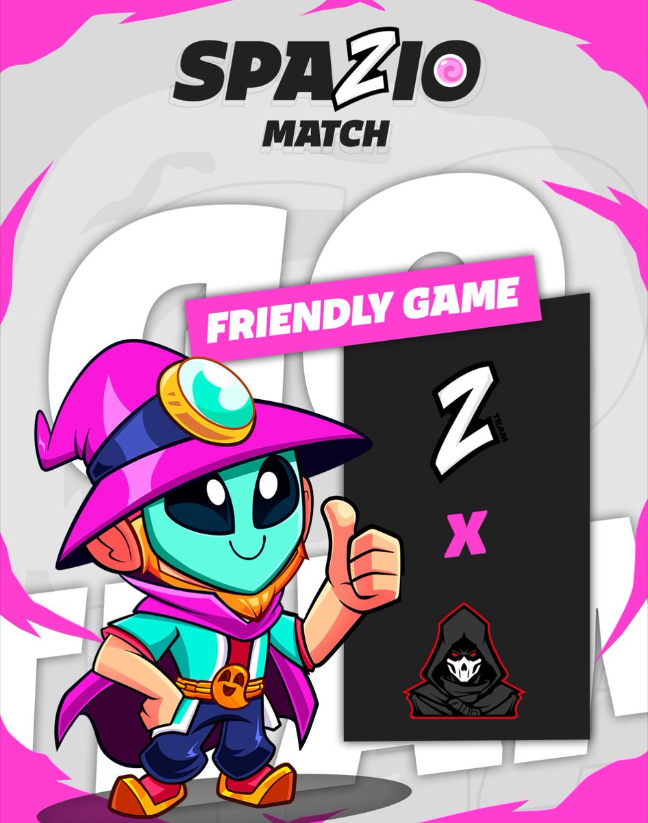 SpazioTeamS (@spazioteams) on Twitter photo Friendly SB ๐พ
ยกOtro desafรญo para nuestros humanos en este sรกbado competitivo! Seguiremos mostrando el nivel que habita en el Spazio en este segundo amistoso.
Vamos con todo.
๐ | <a href="/VortexZeroo_SB/">Vortex Zero</a>
โฐ | 12:00 ๐ฒ๐ฝ / 14:00 ๐บ๐ธ / 20:00 ๐ฎ๐น
#SpazioTeam Friendly SB ๐พ
ยกOtro desafรญo para nuestros humanos en este sรกbado competitivo! Seguiremos mostrando el nivel que habita en el Spazio en este segundo amistoso.
Vamos con todo.
๐ | <a href="/VortexZeroo_SB/">Vortex Zero</a>
โฐ | 12:00 ๐ฒ๐ฝ / 14:00 ๐บ๐ธ / 20:00 ๐ฎ๐น
#SpazioTeam