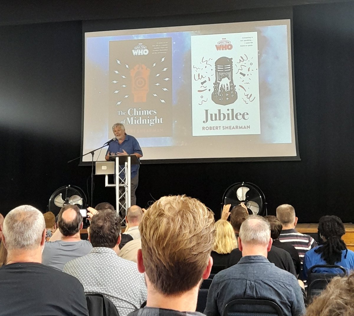 jamesliammcd's tweet image. Loved Target Doctor Who Book Club today, organised by @gossjam 

Highlights: Rob Shearman read from his forthcoming Chimes of Midnight novel! Future Target Aliens of London was announced! I got to meet @DrMatthewSweet &amp;amp; chat about soaps, insomnia &amp;amp; writing 

Gorgeous geeky day
