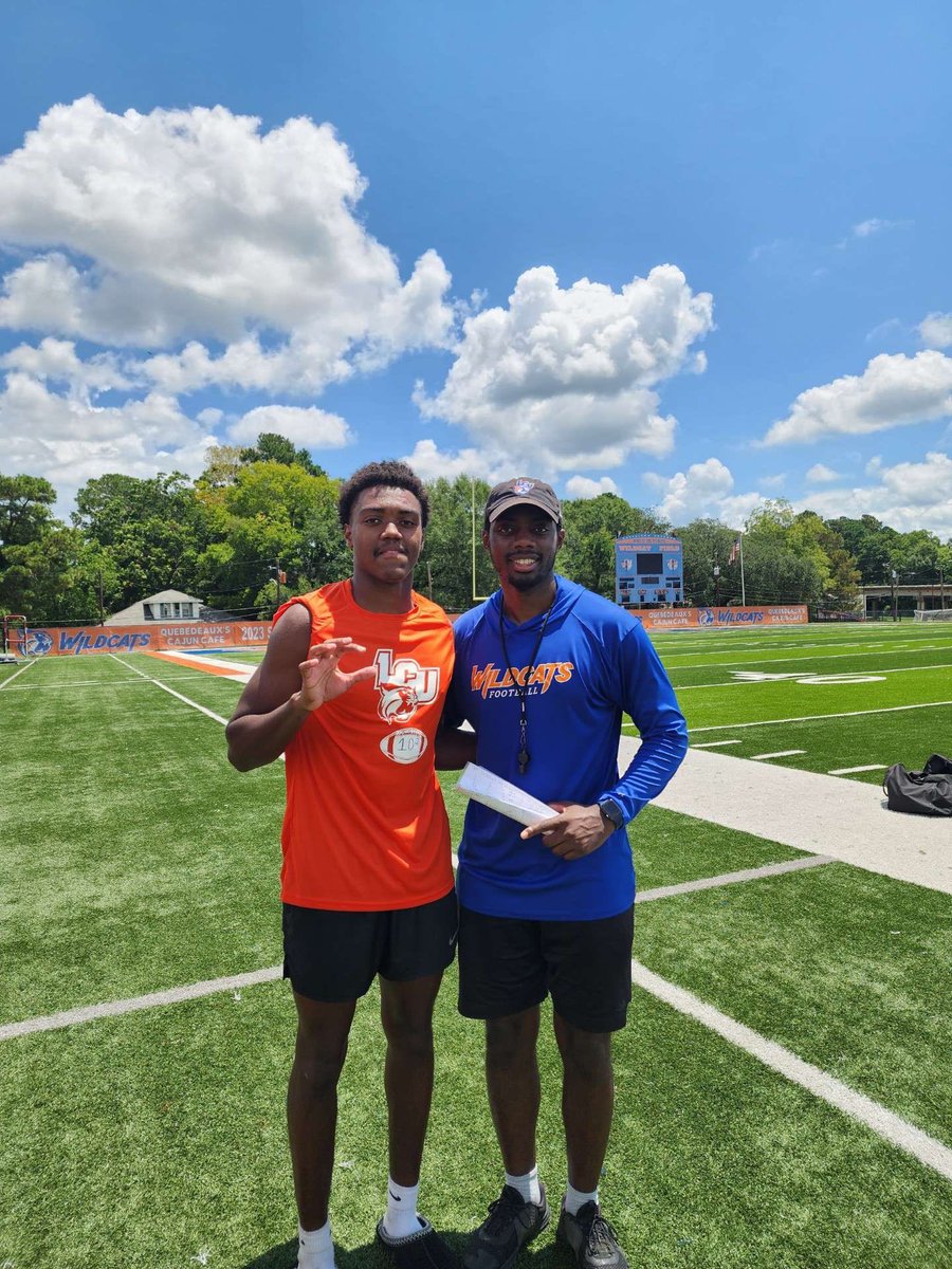 Blessed to receive my first offer from Louisiana Christian University #AGTG #Wildcats#LCU