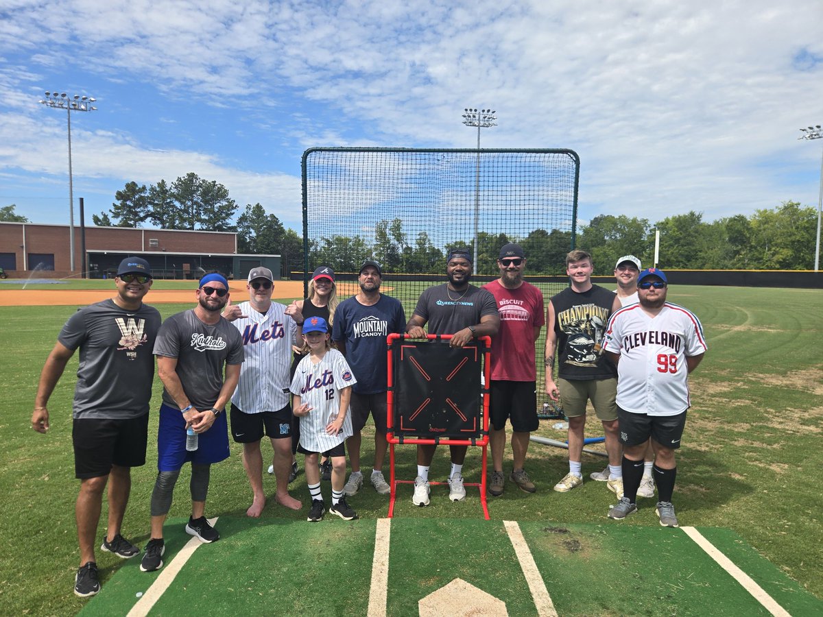 KnotholeNC's tweet image. Such a fun day as we held our first-ever Media Blitzball Game today!