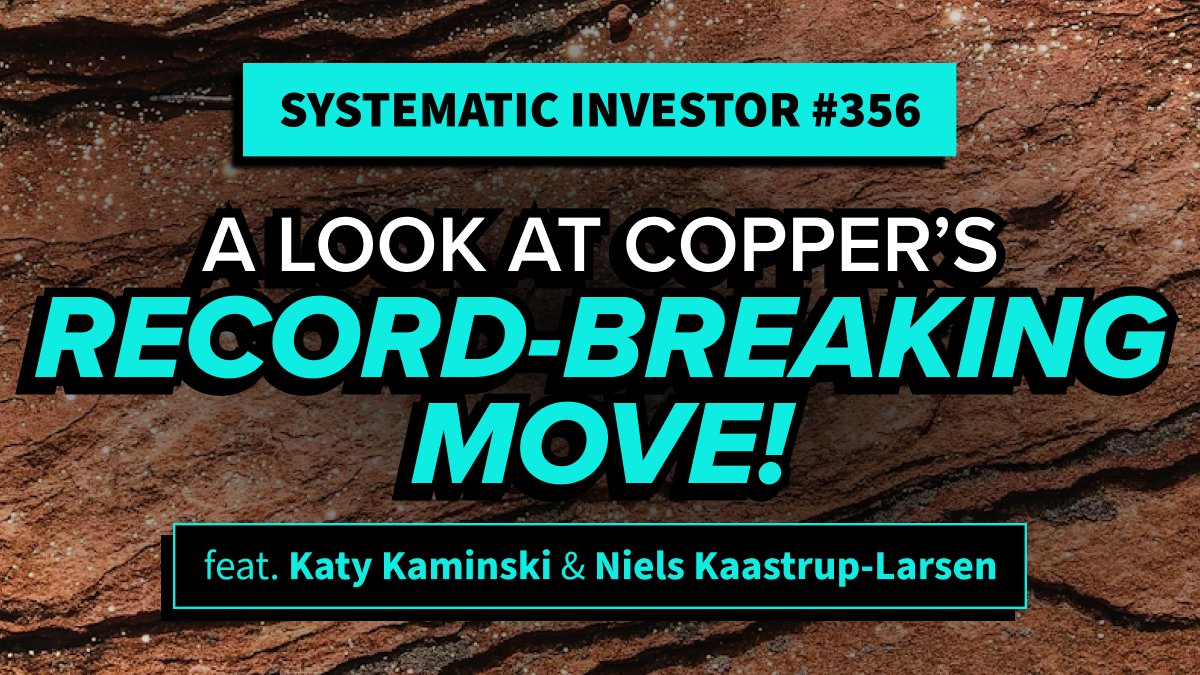TopTradersLive's tweet image. In this week's episode, Katy Kaminski and I spoke about what triggered Copper's biggest 1-day move since 1968 and why metals might quietly be sending a bigger message.
Don't miss it!
bit.ly/4lVlLhY