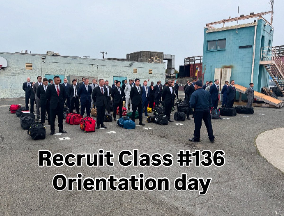 SFFDPIO's tweet image. Today, the members of Recruit Class 136 from the San Francisco Fire Department are beginning their 21-week journey to become firefighters. This day is traditionally recognized as Orientation Day, during which recruits receive information about what to expect, how to prepare, and…