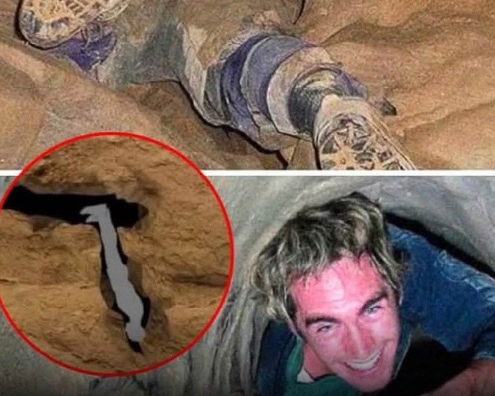World_Insights1's tweet image. In 2009, 26-year-old medical student John Edward Jones became trapped during a caving expedition in Utah’s Nutty Putty Cave.
Known for its tight, dangerous passages, the cave turned fatal when John got stuck headfirst in a narrow crevice 400 feet underground.
Rescue teams…