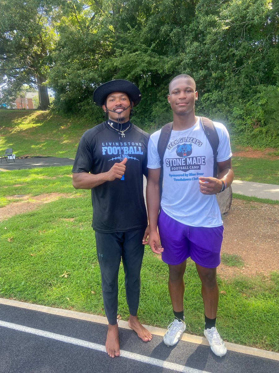 GreysonCouncil (@greyson_council) on Twitter photo After a great camp and conversation with <a href="/CoachCaverJr/">Marcel Caver Jr</a> I am blessed to receive an offer from Livingstone College! #AGTG <a href="/willbradleysp/">Will Bradley Sports Performance</a> <a href="/elite360recruit/">ELITE 360 Recruiting</a> <a href="/CoachEWfb/">Erik Westberg</a> <a href="/BallCoachNeal/">Damani Neal</a> After a great camp and conversation with <a href="/CoachCaverJr/">Marcel Caver Jr</a> I am blessed to receive an offer from Livingstone College! #AGTG <a href="/willbradleysp/">Will Bradley Sports Performance</a> <a href="/elite360recruit/">ELITE 360 Recruiting</a> <a href="/CoachEWfb/">Erik Westberg</a> <a href="/BallCoachNeal/">Damani Neal</a>