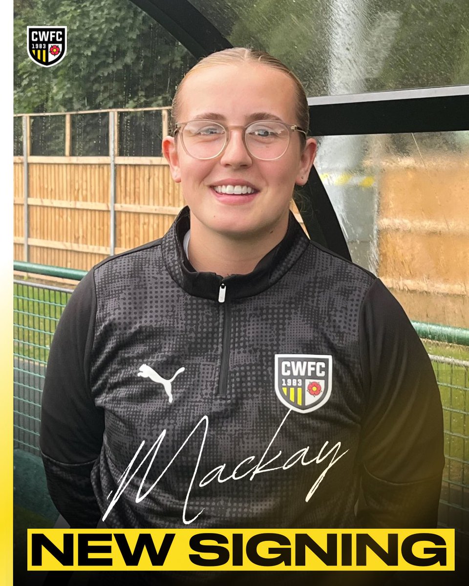 Welcome back to another one of our own! 🤩

Our latest summer signing is…Mackay! 

Mackay rejoins Chorley after time away travelling. A composed midfielder with an eye for a pass and who loves a good tackle, Mackay will be looking to pick up where she left off. 

Welcome back to