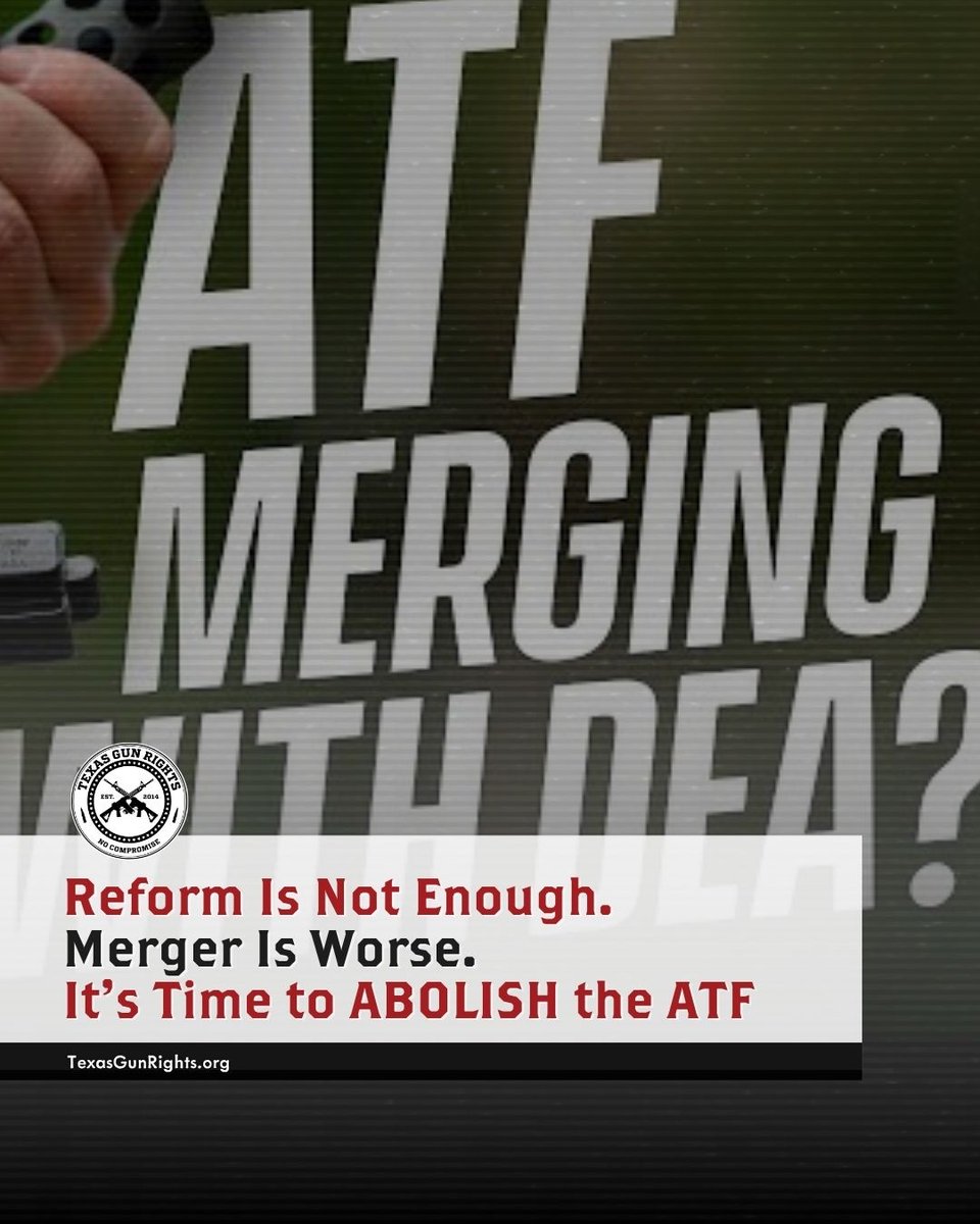 TXGunRights's tweet image. No more excuses& half-measures. It’s time to abolish the ATF-
Yes, Trump’s DOJ Is Doing Good Things
The NSSF just released a report detailing the massive internal reforms underway at the ATF, thanks to directives issued by President Trump.
l8r.it/jmfb