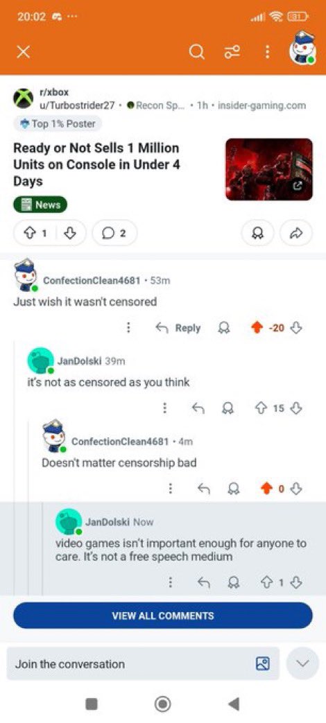 Reddit Cringe brought you by <a href="/donanianj/">blazinjoe</a> Joe! Corpo censorship suck ups are a blight on the web.