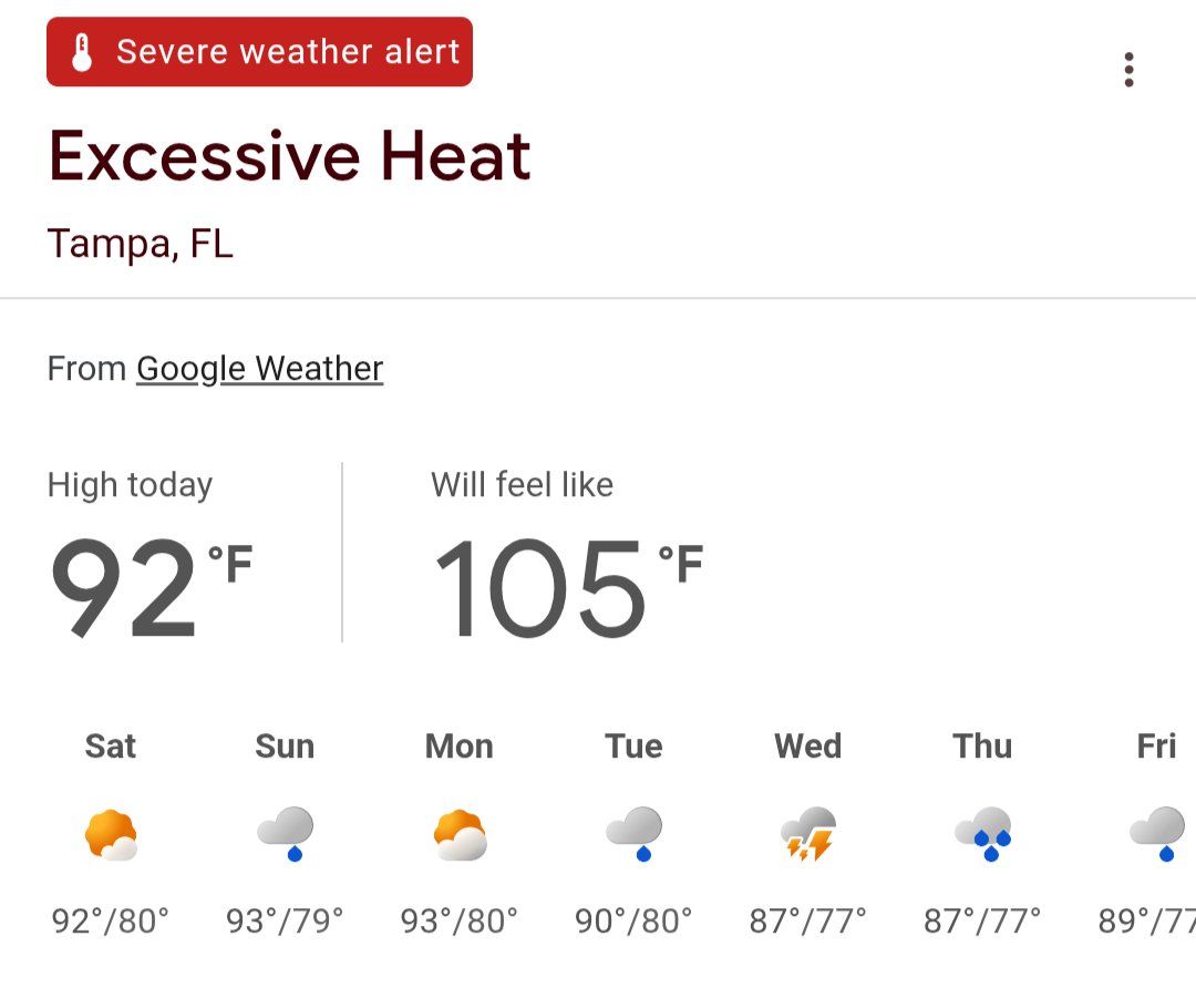 StephanieStarrC's tweet image. Happy Saturday!!
We are under a heat advisory and even the pool is warm. I can't see myself out here too much longer. It's only been an hour and I'm about to head back inside. Stay hydrated out there!