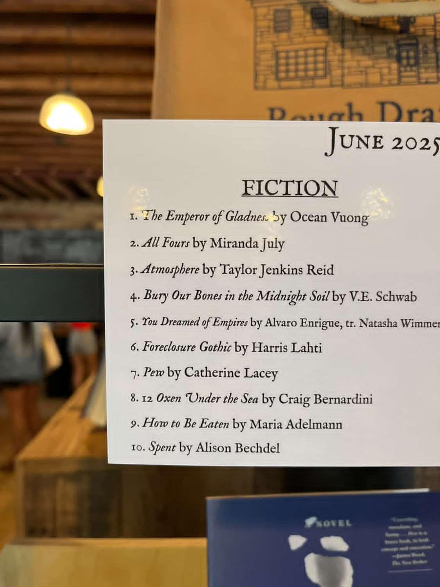 FG is a bestseller this month <a href="/roughdraftbar/">Rough Draft Bar & Books</a>