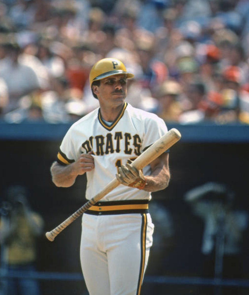 Richie Hebner during a game at Three Rivers Stadium, 1983