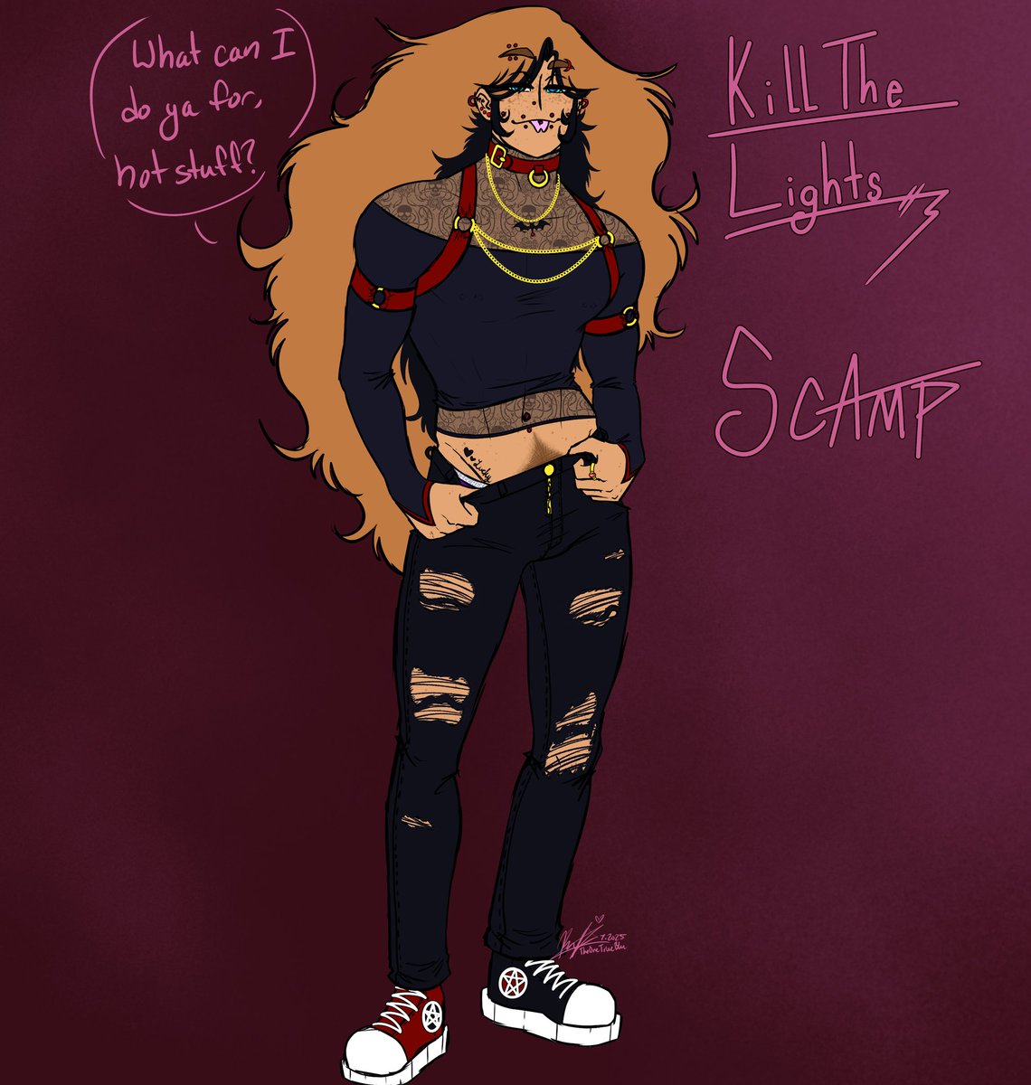 TheOneTrueBlu's tweet photo. 🖤Yeeeeeee more oc art woooooohoo. Have Scamp, Rascal's twin brother🍄

#digitalart #DigitalArtist #oc #ocart #ocartist https://t.co/QeZRoszpcC