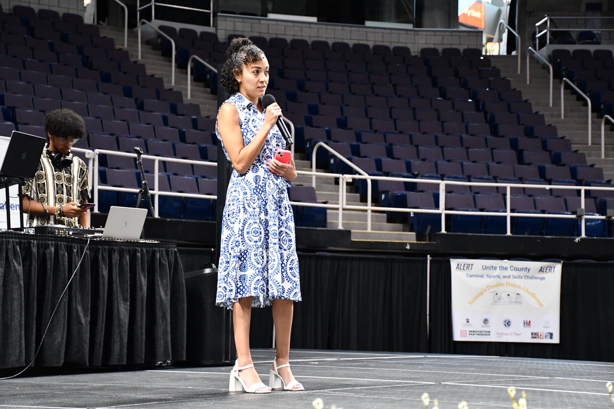 MCCoyCountyExec's tweet image. This morning, Policy Analyst Stefanie Thomas attended the ALERT Partnership's 2025 Unite the County: Carnival and Skills Challenge on my behalf. This event brought together the community and law enforcement to participate in challenges and games that build positive relationships!…