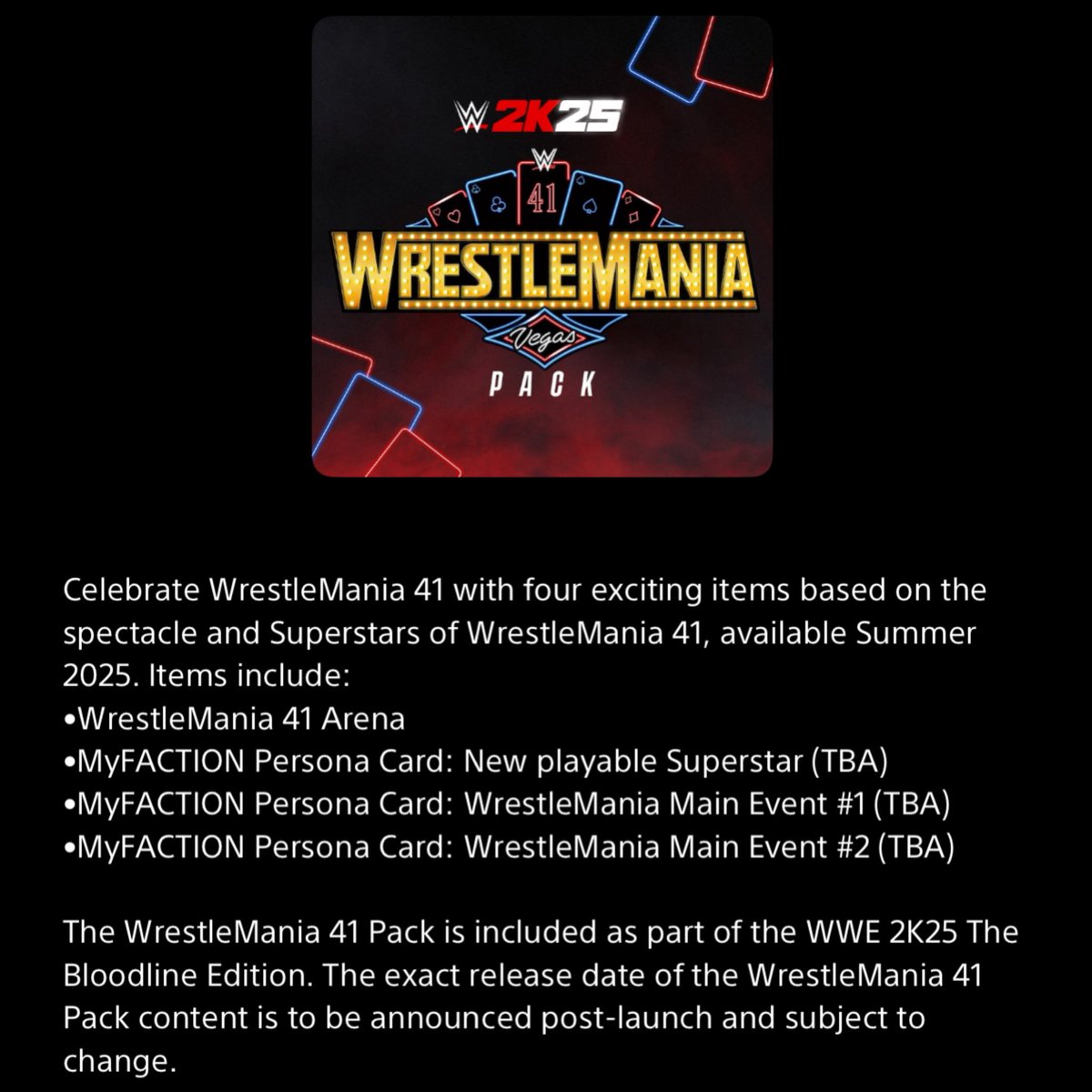SoyElRuu's tweet photo. We still haven’t got this pack??? I thought when the arenas came in this was done for. Or????#WWE2K25 https://t.co/yIkpAhOuF8