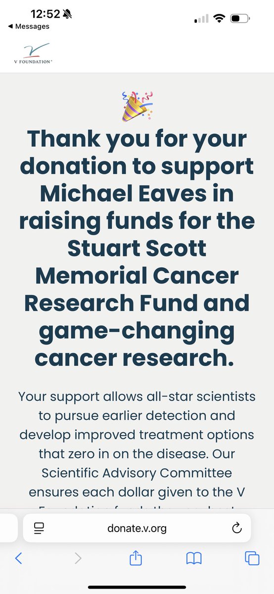 Realrclark25's tweet image. Honored to donate to my big bro @michaeleaves’ Stuart Scott Memorial Cancer Research fund. He set a goal this week of raising $60,000 for the Stuart Scott Memorial Cancer Research fund in honor of what would have been Stu’s 60th birthday on July 19th.
donate.v.org/campaign/69885……