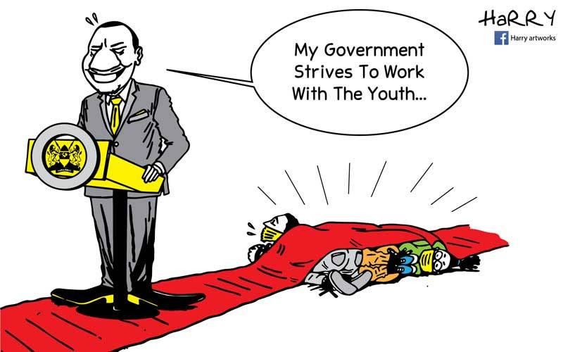 KTNNewsKE's tweet image. EDITORIAL CARTOON: Working the youth

standardmedia.co.ke/cartoons/artic…