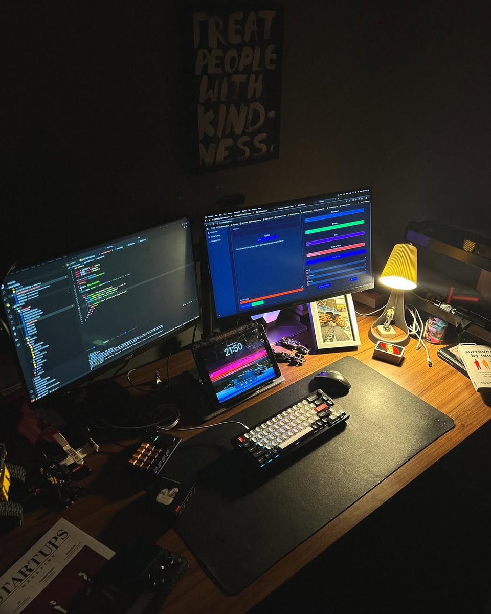 KeychronMK's tweet image. A highly customizable keyboard isn&apos;t just a luxury—it&apos;s a workflow upgrade for coders.
Remap keys, create macros, and streamline repetitive tasks to code faster, smoother, and smarter. 
⌨️Keychron Q2 HE
📸ev.codes (IG)

#CustomKeyboard  #CodingSetup #MagneticSwitch