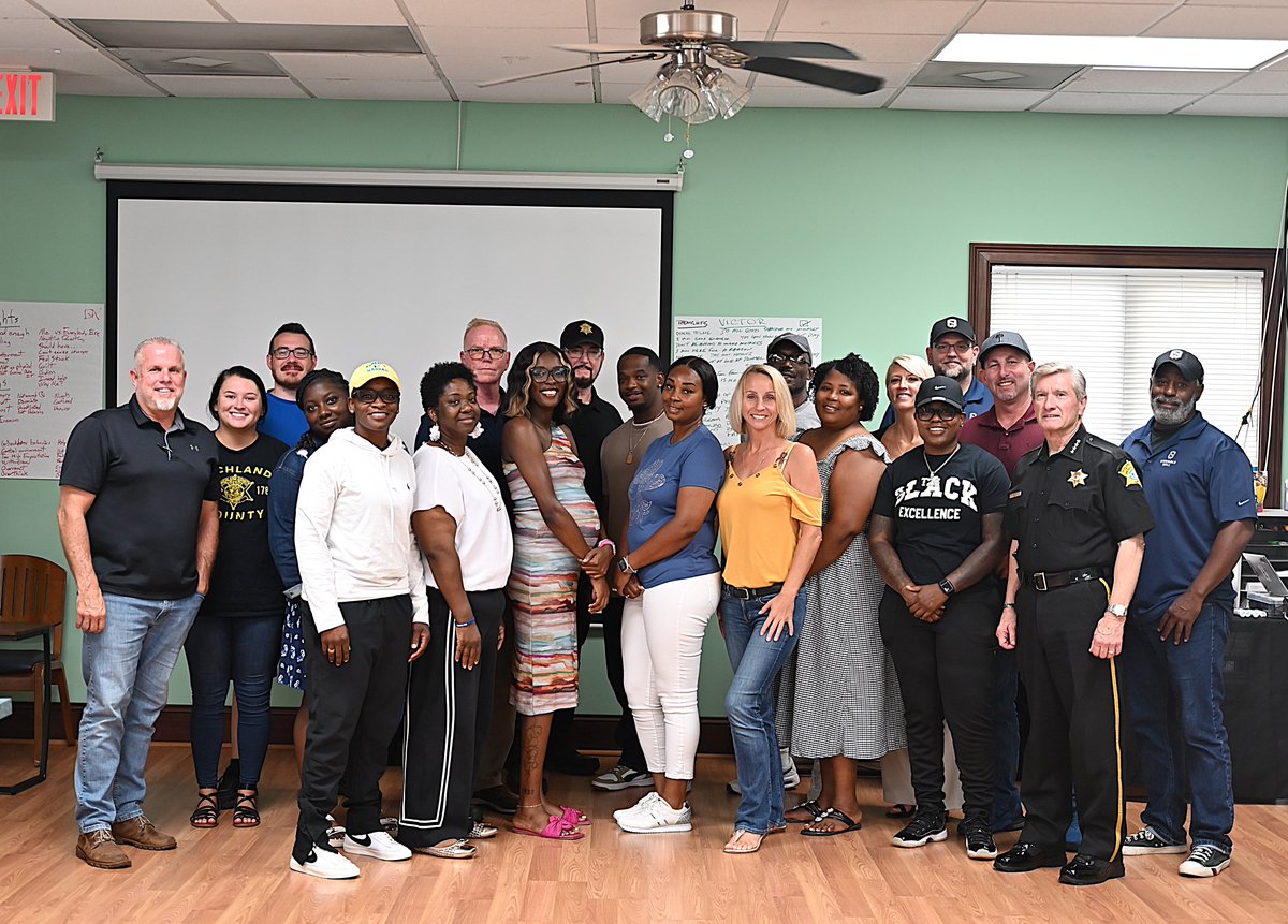 Sheriff Lott heavily focuses on is taking care of the whole deputy - physically, mentally, and spiritually.  Sheriff spoke to the ✨23rd✨ Struggle Well class, stating, "Ask yourself what you are grateful for and remember that in the difficult times." #TeamRCSD