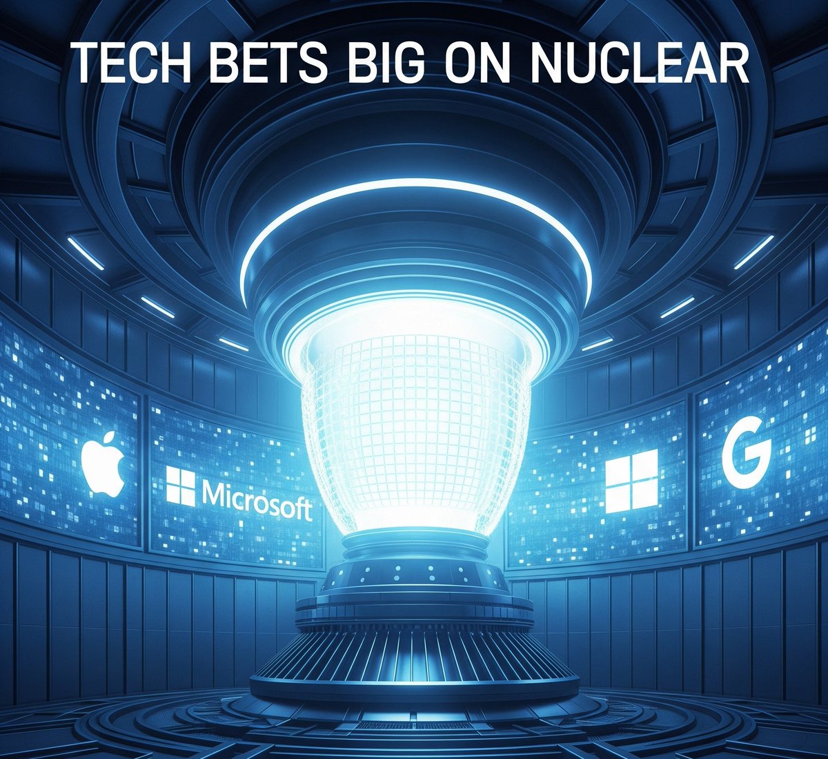 Nuclear_BP's tweet image. The world’s biggest tech giants are placing their bets on nuclear. Not because it’s trendy — but because it’s necessary.
🧠 Data centers are growing at breakneck speed. AI workloads, cloud computing, and digital infrastructure demand massive, uninterrupted power — and fossil…