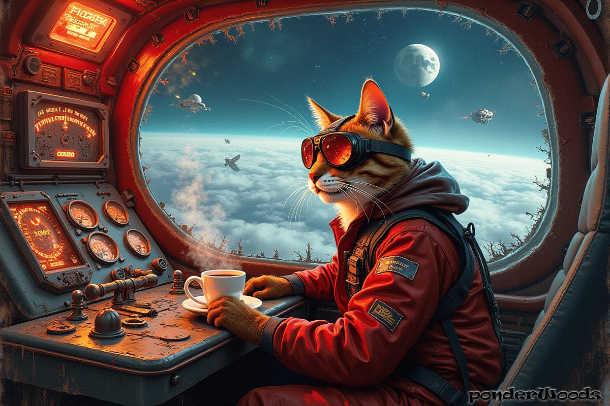 it's just around the next orbit...