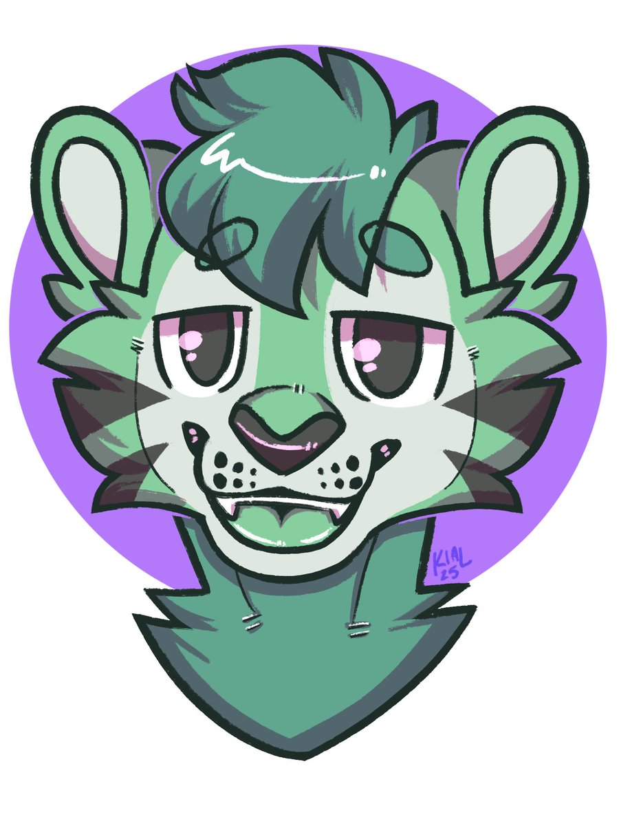 totallykial's tweet image. would anyone be interested in a simple headshot like this for 💲25 while i’m on the road this weekend? taking 1 or 2, reply w ref to claim! please rt ✨