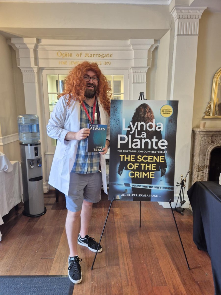 Rob Cook (@therealrobcook) on Twitter photo I won a proof of Lynda La Plante's new book 'The Scene of the Crime' thanks to <a href="/ZaffreBooks/">Zaffre Books</a> and <a href="/LaPlanteLynda/">Lynda La Plante</a>.
Haven't had this much hair... ever!
#TheakstonsCrime I won a proof of Lynda La Plante's new book 'The Scene of the Crime' thanks to <a href="/ZaffreBooks/">Zaffre Books</a> and <a href="/LaPlanteLynda/">Lynda La Plante</a>.
Haven't had this much hair... ever!
#TheakstonsCrime