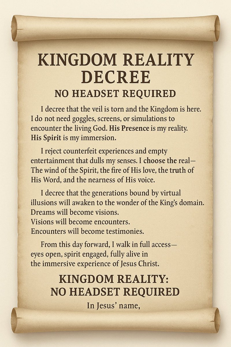 AmberSkybow's tweet image. #HeresYourScroll #TasteTheReal #HeIsGood #Decree