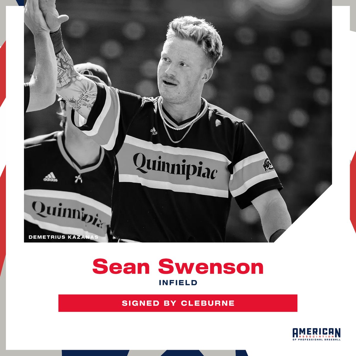 American Association (@aa_baseball) on Twitter photo July 19 Transaction: <a href="/CRRBaseball/">Cleburne Railroaders</a> signed INF Sean Swenson (<a href="/swens__/">Sean Swenson ✞</a>).
Swenson joins Cleburne after playing collegiately for @vcubaseball, @theqbaseball, @zipsbb and @ucwv_baseball.
baseball.pointstreak.com/player.html?pl… July 19 Transaction: <a href="/CRRBaseball/">Cleburne Railroaders</a> signed INF Sean Swenson (<a href="/swens__/">Sean Swenson ✞</a>).
Swenson joins Cleburne after playing collegiately for @vcubaseball, @theqbaseball, @zipsbb and @ucwv_baseball.
baseball.pointstreak.com/player.html?pl…