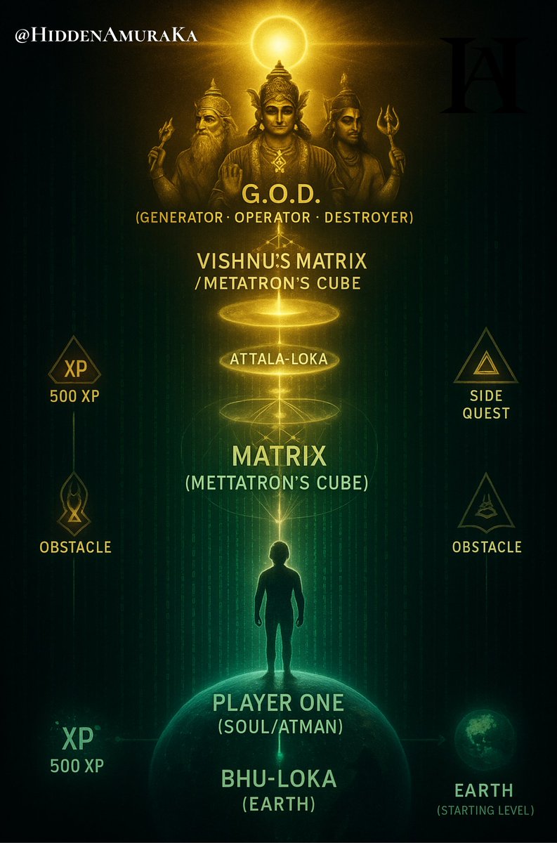 "The Gnostic Themes permeate throughout the Matrix Trilogy. But, the parallels between the entire concept of "The Matrix" and the precepts of Hinduism are, also, shocking, to say the least.

The Matrix is an Illusionary, Dream World, a Highly Sophisticated Computer Program. In