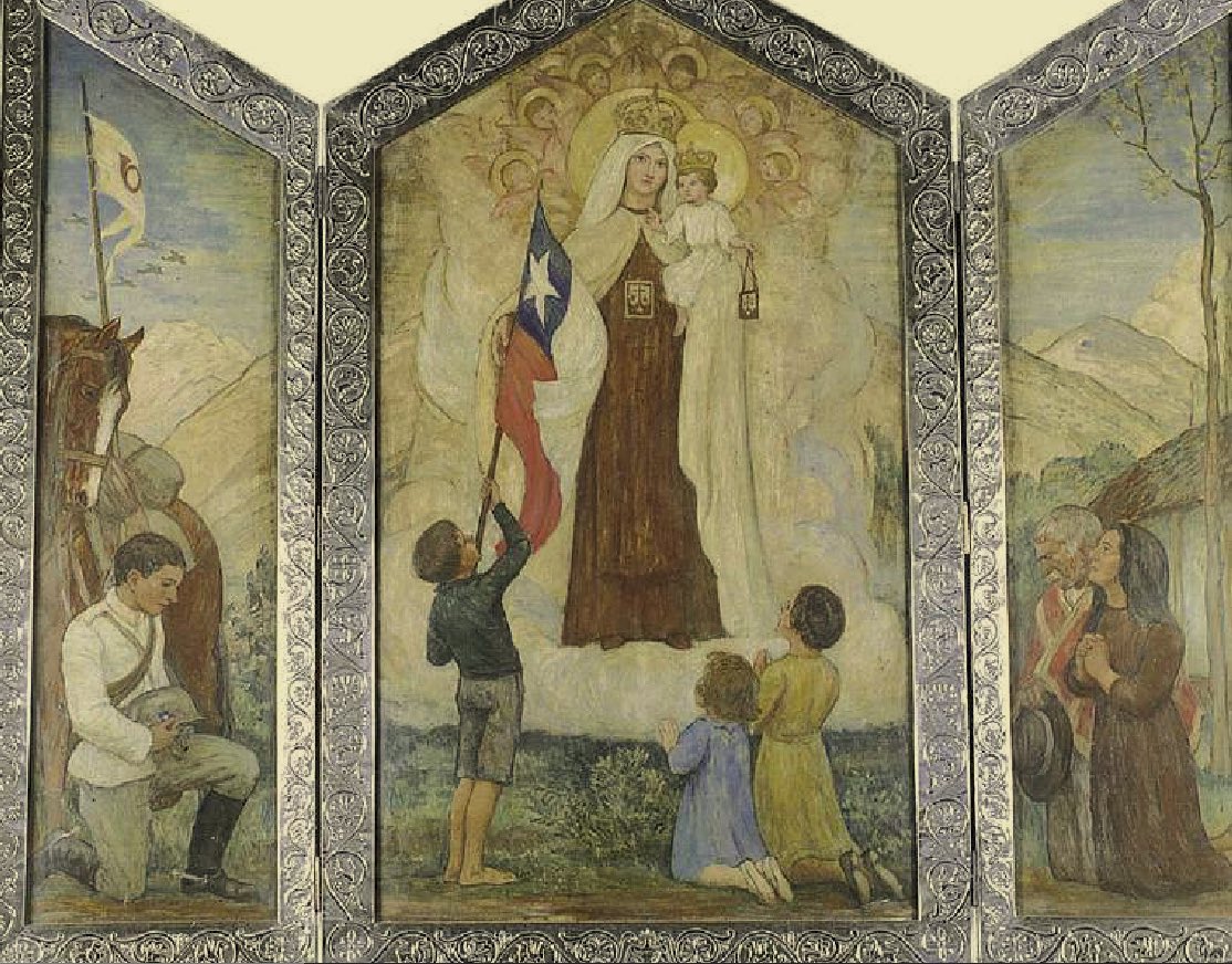 🇨🇱| Virgen del Carmen, Patrona Jurada del Ejército de Chile.