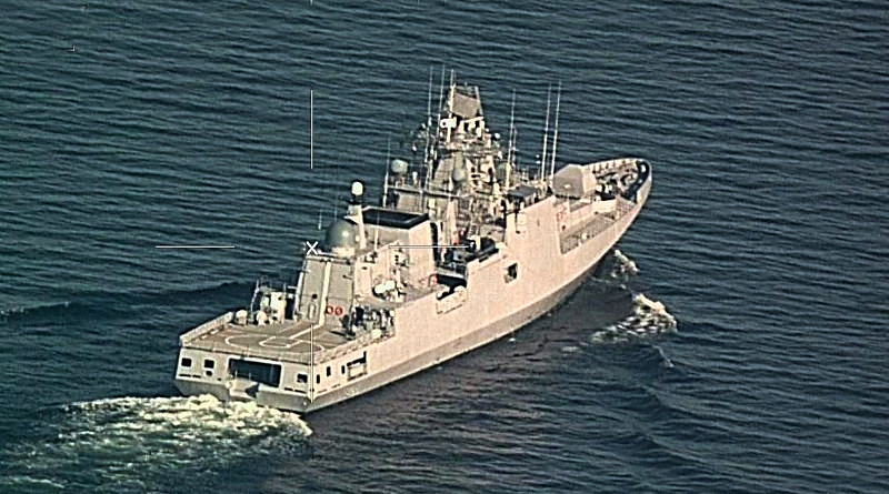<a href="/auonsson/">auonsson</a> Finnish Coast Guard image of INS Tamal sailing at Botniska Viken. Probably taken from Dornier Do 228?
Photo: Länsi-Suomen Merivartiosto