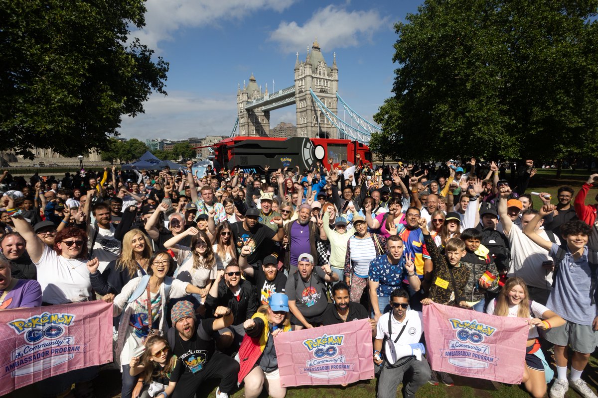 pokemongoappuk's tweet image. 📍 Live from London 🇬🇧
That’s a wrap, Trainers! 🙌
BIG thanks to everyone who battled, traded, and adventured with us today.
Drop a ❤️ for all the amazing Community Ambassadors and Trainers who made it special!
Next up: Paris! 🇫🇷
#PokemonGORoadTrip #PokemonGO #gaming #event