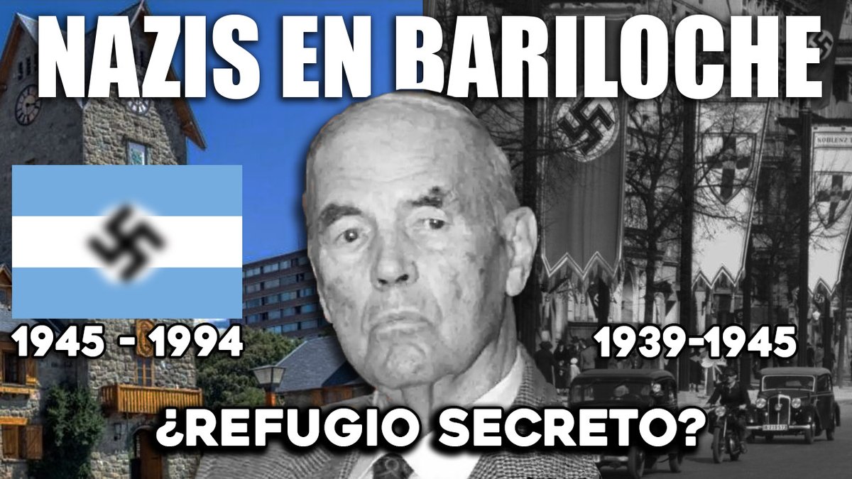 NAZIS en BARILOCHE: El REFUGIO SECRETO del TERCER REICH(1939 - 1994) youtu.be/PC8uLxZk1VU?si… a través de <a href="/YouTube/">YouTube</a>