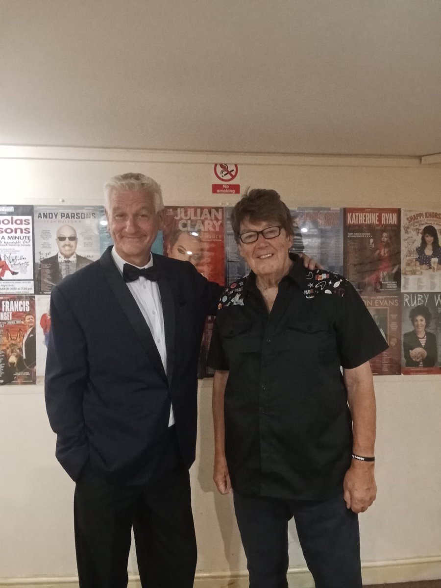 JulianDutton1's tweet image. Joyous day performing at the @TalkingPicsTV-fest today at the Savoy Monmouth. @MikeReadUK compering with his customary aplomb, Miles Jupp on David Tomlinson with son James, and the peerless @NeilBrandLive. A heady cocktail of a day - and all repeated tomorrow.