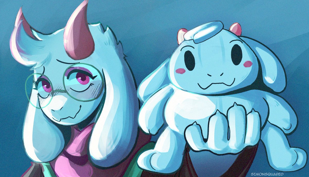 _SimonSquared's tweet image. Ralsei gives you a fatass plush