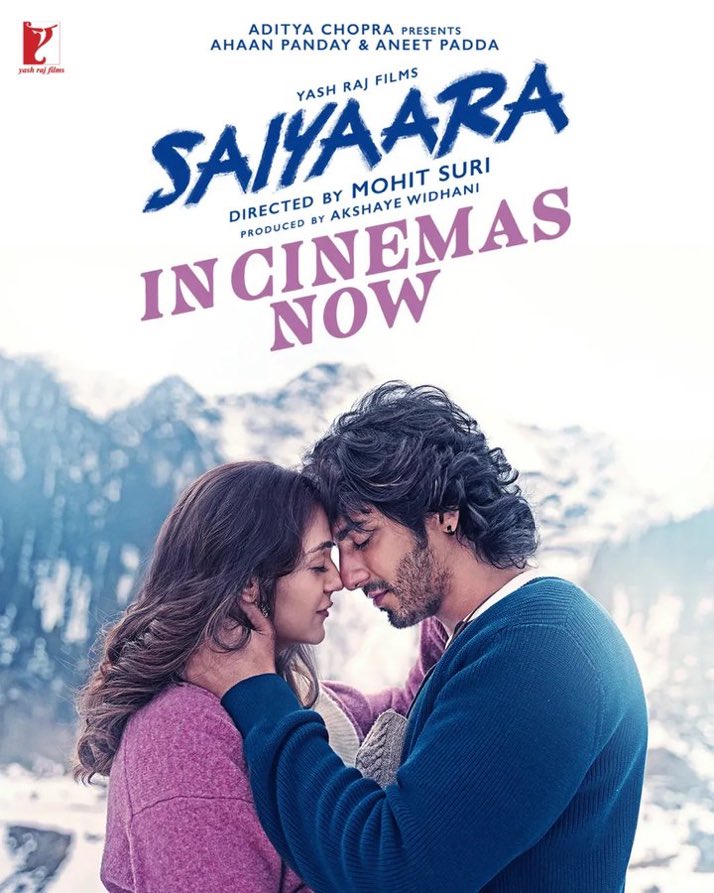 ahaan_pandayy's tweet photo. Watch #Saiyaara with your Saiyaara. ❤️ In theatres now. 
Book your tickets now (Link in bio)

#AkshayeWidhani https://t.co/znxyFg8HX3