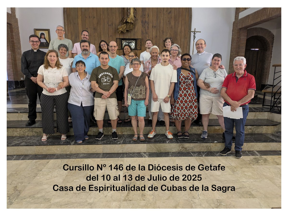 Hermanos, os paso la reseña del Cursillo 146

Como siempre, con testimonios y fotos, ¡¡espero que os guste!!

👉 cursillosdecristiandadgetafe.es/cursillo-146/

Feliz verano