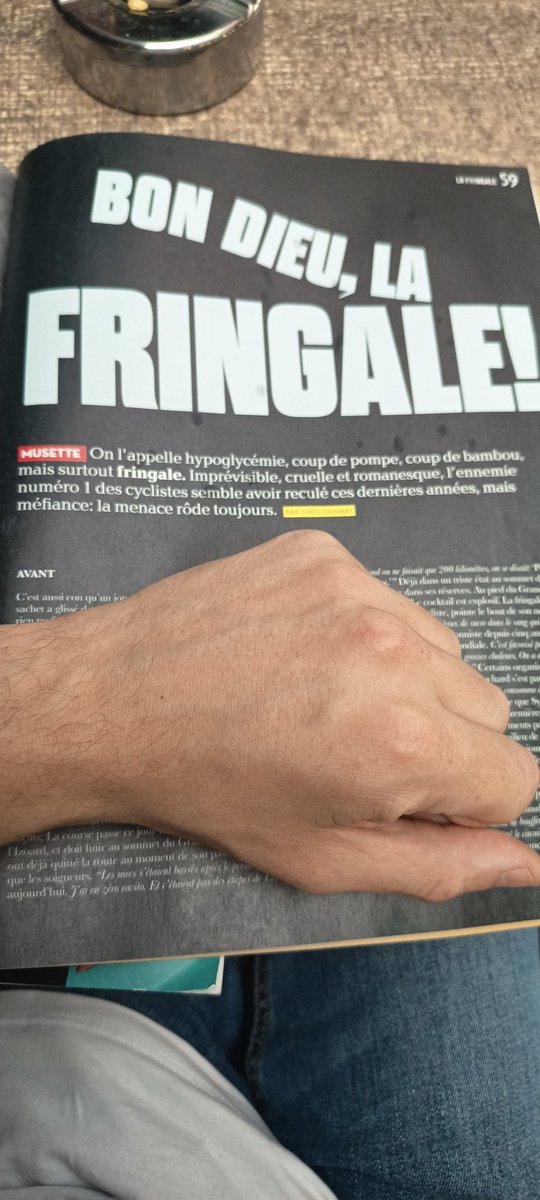 Extraordinaire papier sur la fringale et les "fringalés" par <a href="/TheoDenmat/">Théo Denmat</a> dans <a href="/PedaleMag/">Pédale!</a> !