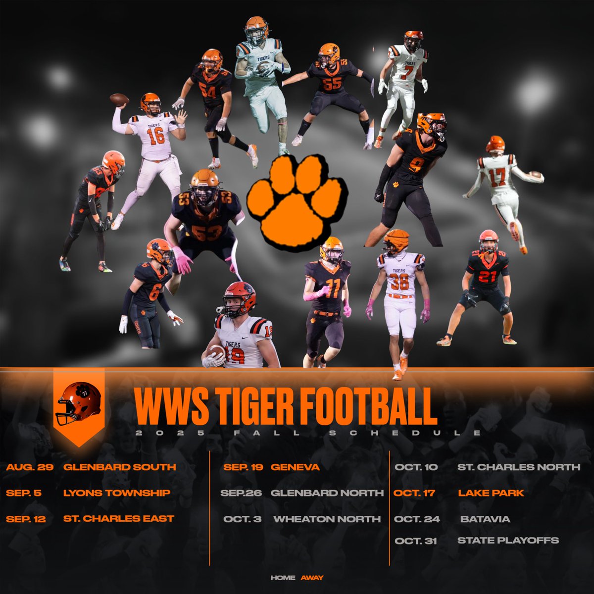 Wheaton-Warrenville South Football (@wwsfb) on Twitter photo 🚨2025 Tiger Football Schedule Drop👇🚨Friday Nights Lights! The Tradition continues on Red Grange🐅🏈 <a href="/Tiger12thMan/">Tiger 6th Man</a> <a href="/WWSathletics/">WWS Athletics</a> 🚨2025 Tiger Football Schedule Drop👇🚨Friday Nights Lights! The Tradition continues on Red Grange🐅🏈 <a href="/Tiger12thMan/">Tiger 6th Man</a> <a href="/WWSathletics/">WWS Athletics</a>