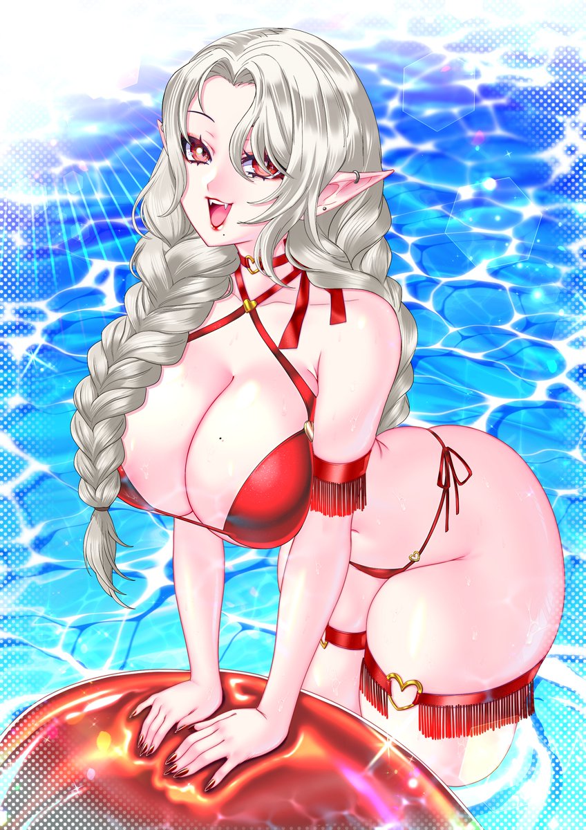 I'm burning hot . . . ☀️

🎨: <a href="/MaiuLive/">Marilu 🦊❤️VArtist</a> 
[ #ValentinesBounty ]