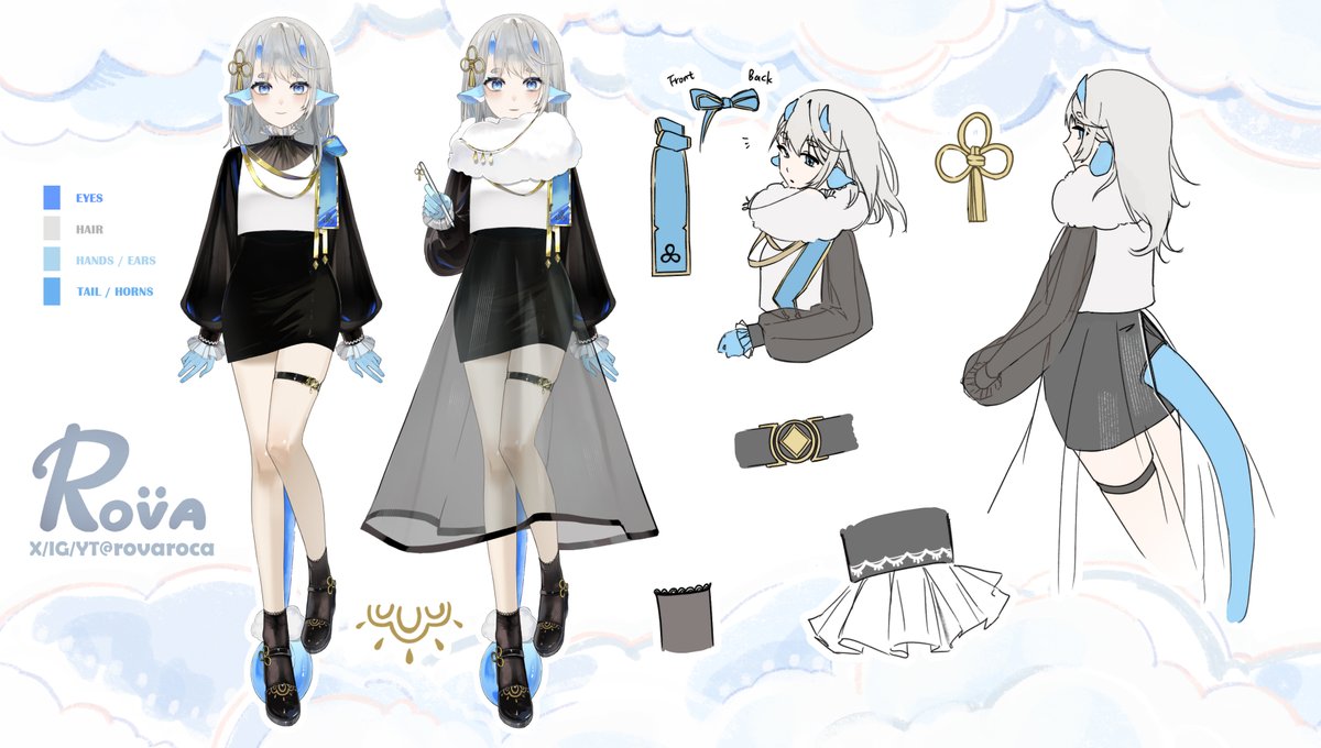 ☁️Reference sheet🖌️
illust / rig : Rova

✧˖°.