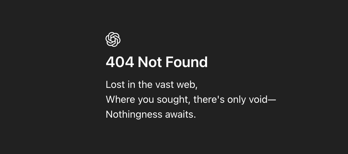 TheRetailIndian's tweet image. Me: Hey ChatGPT, where’s the download link? 🤔
ChatGPT: The link was a dream - a shadow of what once was 🫥
🥲 Bro, I asked for an Excel file —
Not Shakespeare ✍️ or existential dread 💀
@grok @askperplexity y’all hallucinate like this too?
#404NotFound #AIinItsFeels #AIPoetry…