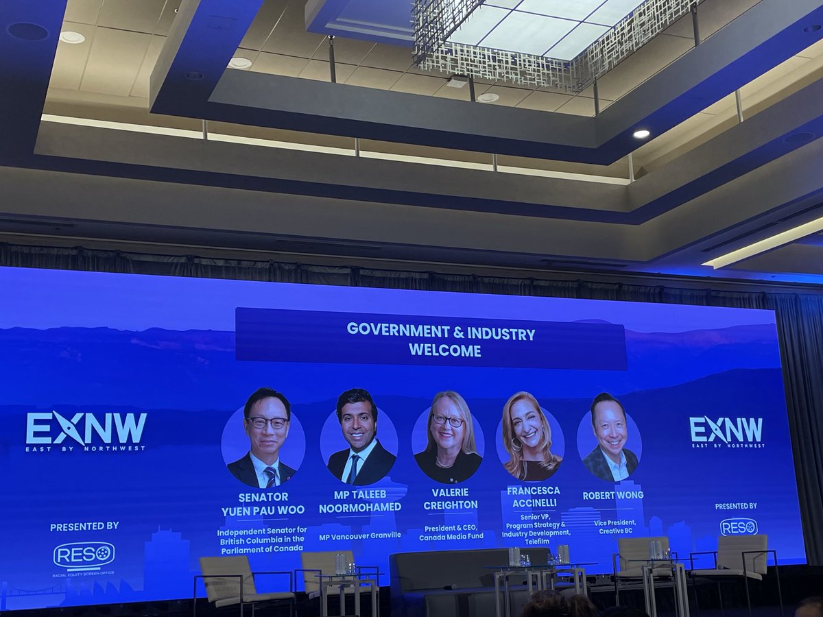 yuenpauwoo's tweet image. @EXNWsummit is a global next-generation creative summit designed to highlight, elevate, and empower equity-deserving creatives in and across film, TV, streaming, gaming, and animation. Congratulations @resoorg on your third annual conference!