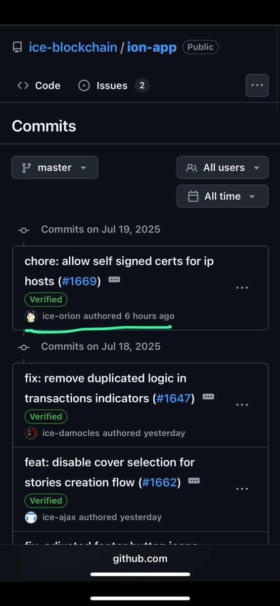crypto__plutus's tweet image. The devs of @ice_blockchain are working on the weekend 👀. Could online+ launch on Monday ? Unlikely, but they haven’t worked on weekends before
$ICE is loading…⏳